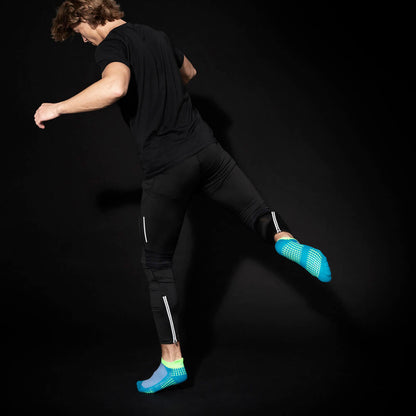 SupCare Extreme Bounce korta kompressionsstrumpor, blå