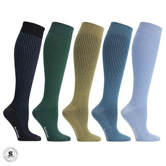 Stödstrumpor bambu i blandade färger, 5-pack