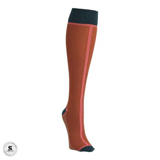 Stödstrumpor Eco Cotton, Pierre, Cognac