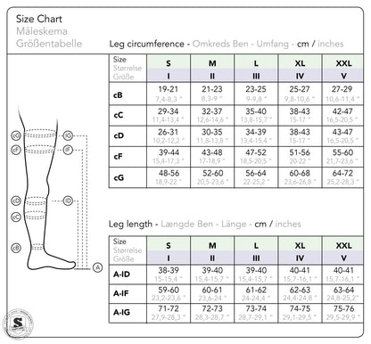 Kompressionsstrumpor, CCL.2, Daisy