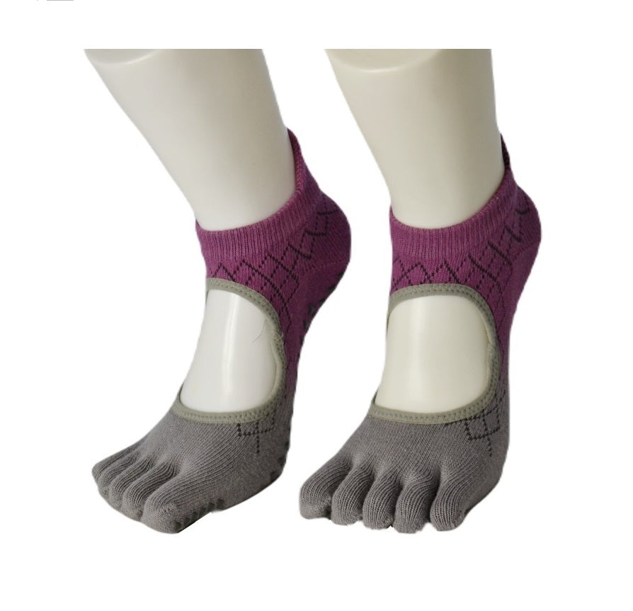Yoga Tåstrumpor Anti-slip