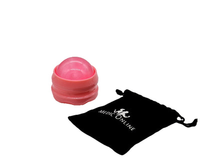 Massageboll med roterande kula i plast