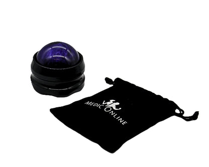 Massageboll med roterande kula i plast