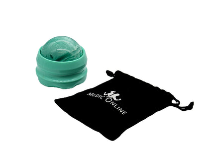 Massageboll med roterande kula i plast