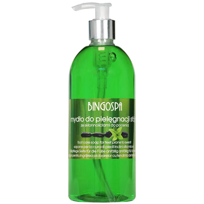 Tvål mot svettiga fötter