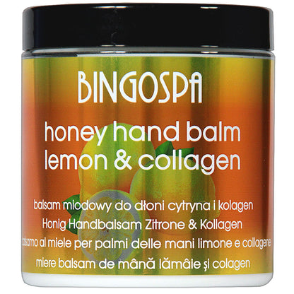 Handbalsam med honung - citron & kollagen