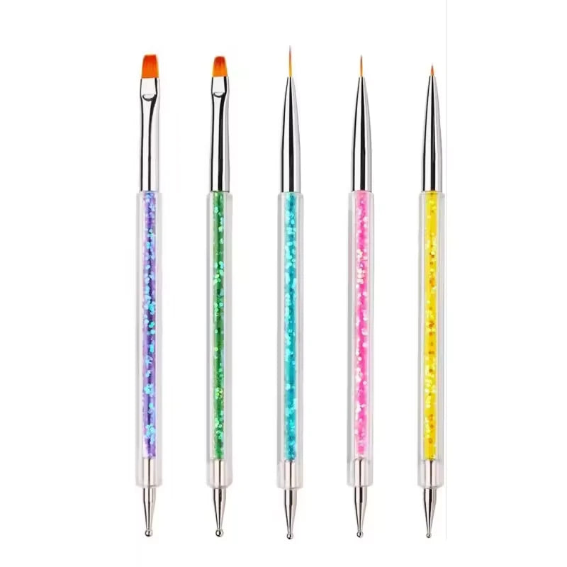 Nagelpensel 5-pack
