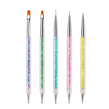 Nagelpensel 5-pack