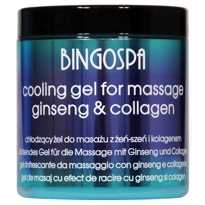 Kylande massagegel med ginseng och kollagen