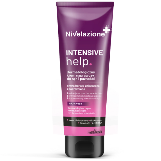 Hand och nagelkräm för skadad och irriterad hud