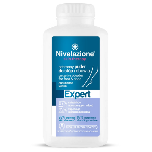 Fotpuder mot fotsvett och dålig lukt