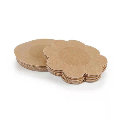 Nipple covers normal - 10-pack i mjuk bomull engångsbruk
