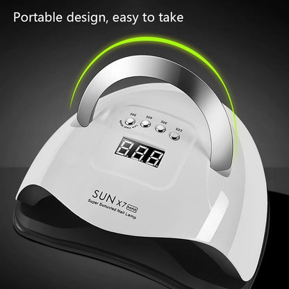 Nagellampa för gellack 180W