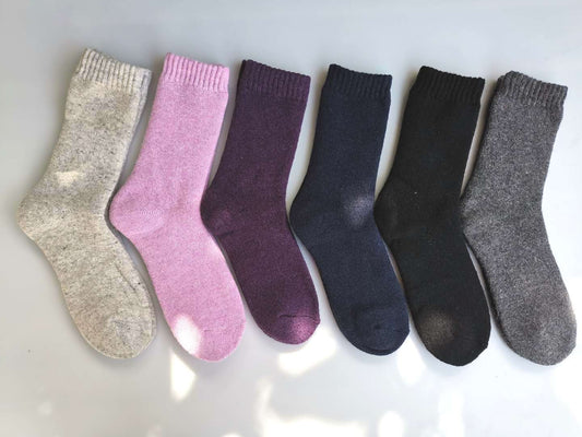 Damstrumpor i ull 2-pack