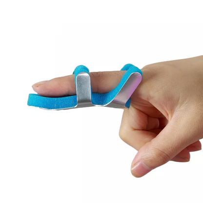 Fingerskena i aluminium - Öppen