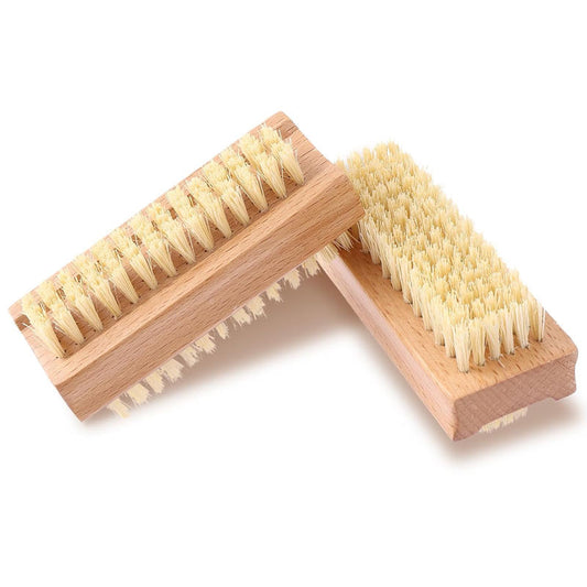 Dubbelsidig nagelborste