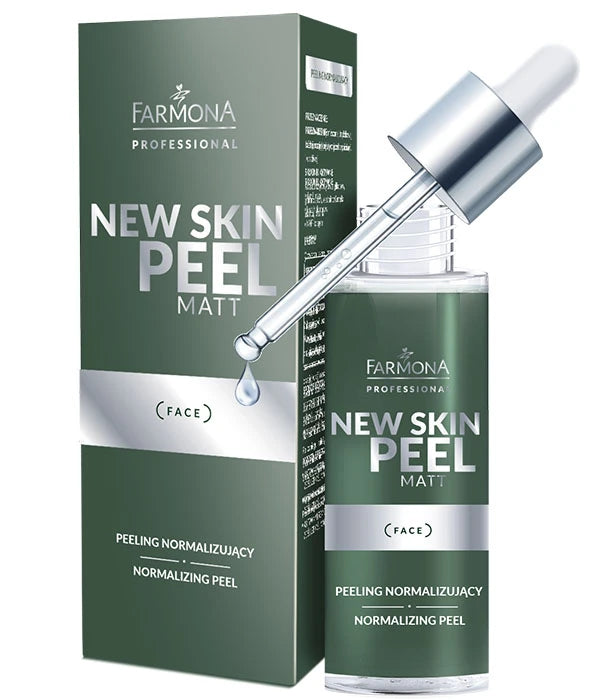 Peeling för glansig och fet hy