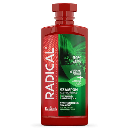 Schampo för hårtillväxt för försvagat hår