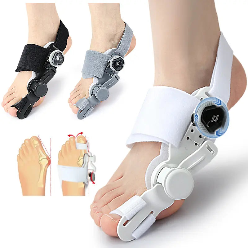 Justerbar nattspjälk för Hallux Valgus