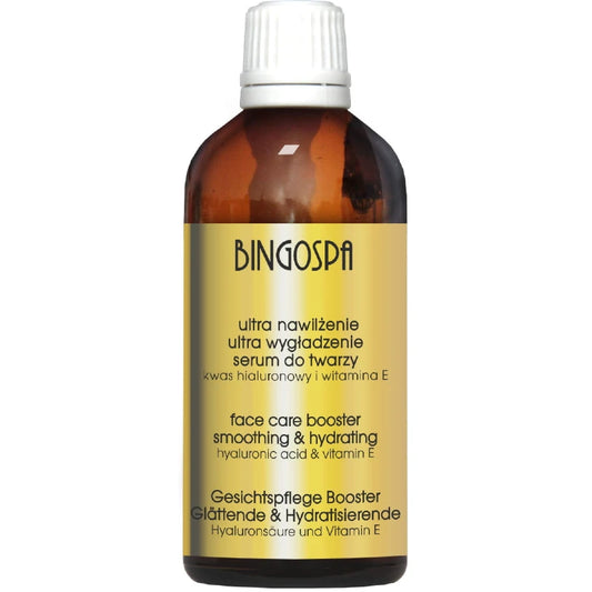 Ansiktsserum för torr hud - Återfuktande & Utslätande med hyaluronsyra