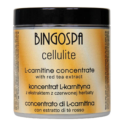 Cellulitbehandling med L-karnitin & Rött Te - För Fastare Hud