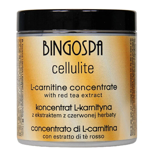 Cellulitbehandling med L-karnitin & Rött Te - För Fastare Hud
