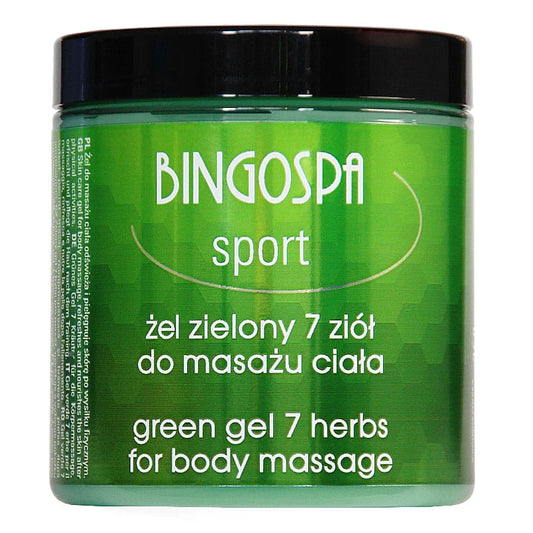 Massagegel med Örter - Sportgel för massage efter träning
