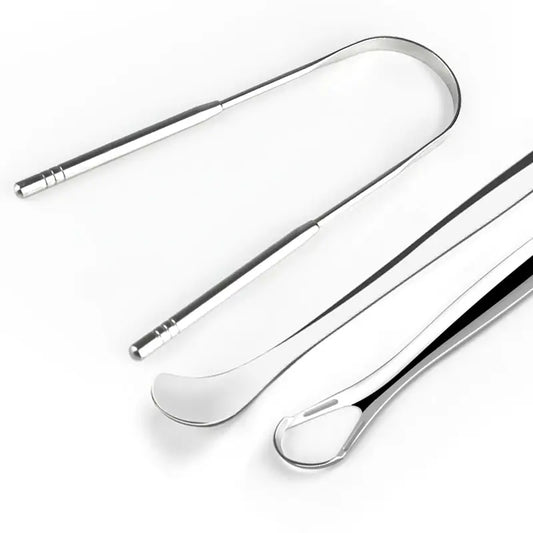 Tungskrapa metall bred - set 3 delar