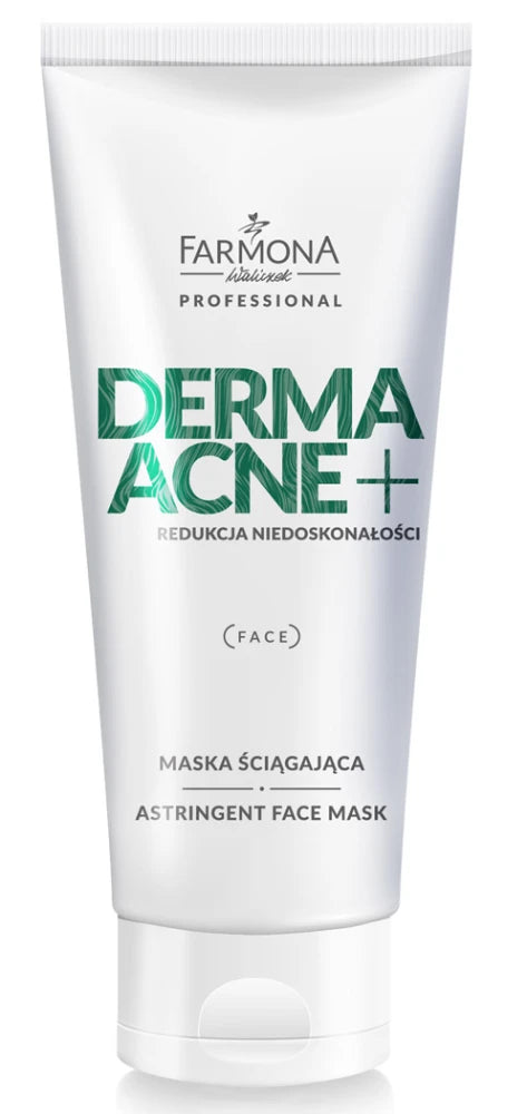 Ansiktsmask som drar ihop porer - Lermask för oren och glansig hud