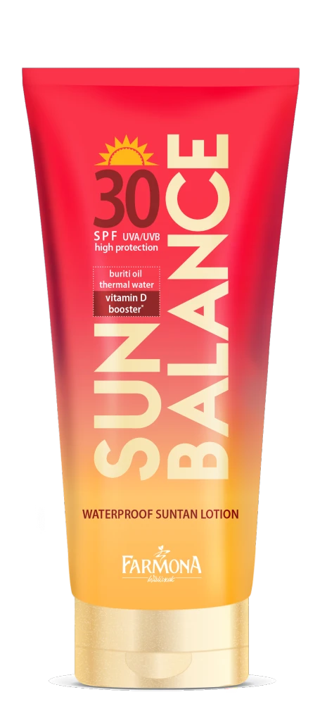 Vattenfast solkräm SPF 30 för ljus till medium hud