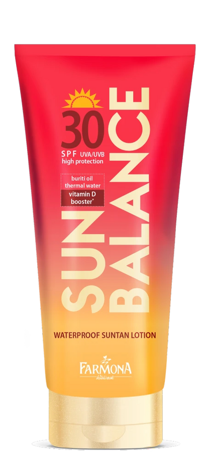 Vattenfast solkräm SPF 30 för ljus till medium hud