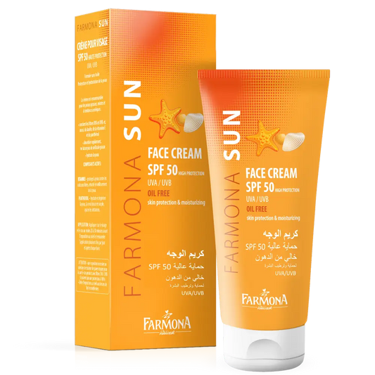 Solkräm för fet och aknebenägen hud (SPF 50)