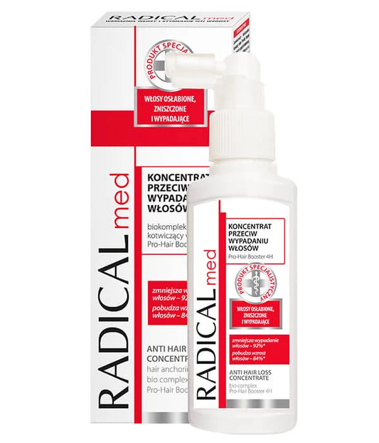 Hårspray mot håravfall - koncentrat som stimulerar hårtillväxt