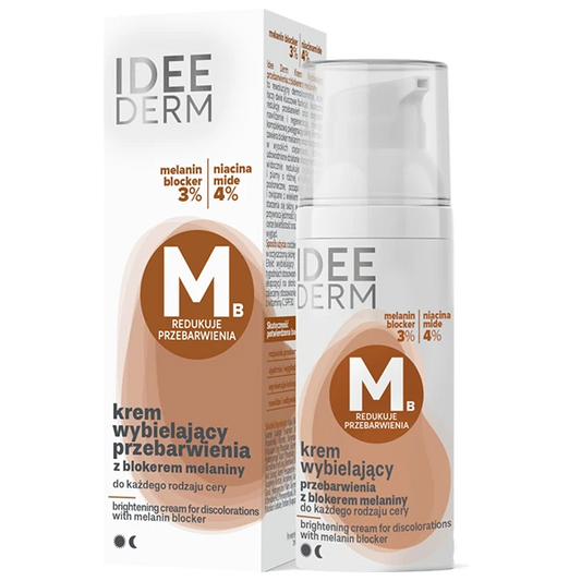 Ansiktskräm mot pigmentfläckar med melaninblockerare - 50 ml