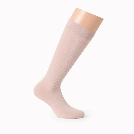 Stödstrumpor bomull dam enfärgade från Finesse Care