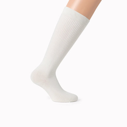 Stödstrumpor bomull dam enfärgade från Finesse Care