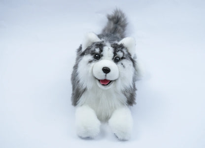 Robothund för äldre - digital terapihund Husky