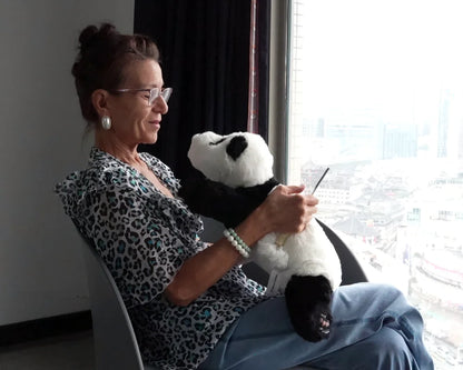 Terapidjur för barn - Panda med 8 sensorer