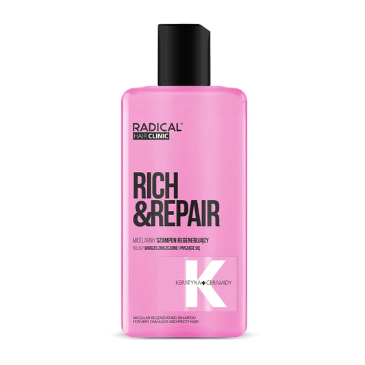 Återuppbyggande schampo för frissigt och mycket slitet hår