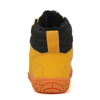 Varma barfotaskor med bred tåbox