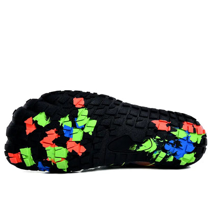 Barfotaskor Sport med bred tåbox