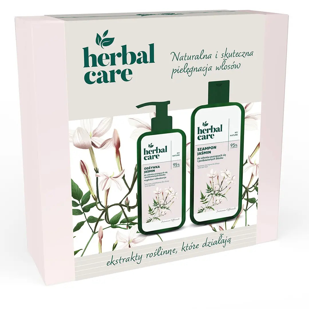 Hårvårdspaket med jasmin - naturligt glansigt och lent hår