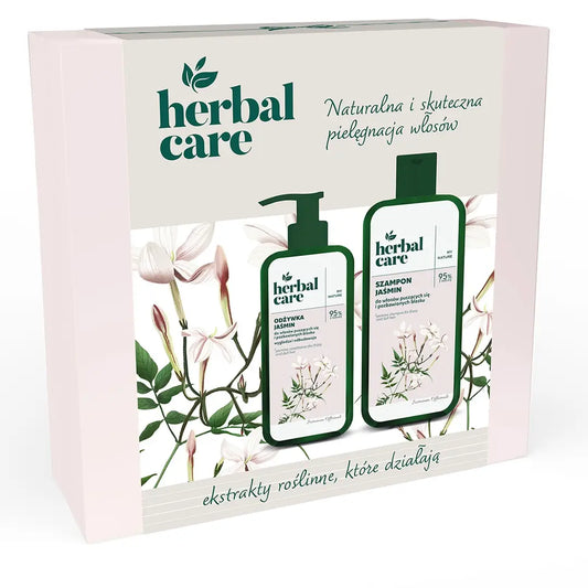 Hårvårdspaket med jasmin - naturligt glansigt och lent hår