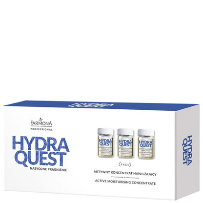 Intensiv fuktbooster med hyaluronsyra och elastin - 10 professionella ampuller