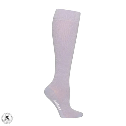 Stödstrumpor i bambu - Ljus lavendel