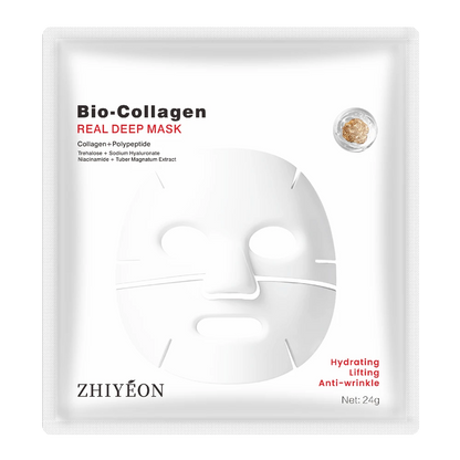 Bio-Collagen Real Deep Mask - Lyfter, återfuktar och motverkar rynkor