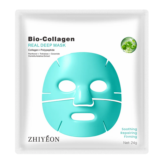 Bio-Collagen Ansiktsmask - med kollagen och polypeptider