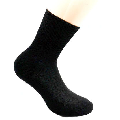 Strumpor för diabetiker i bambu svarta