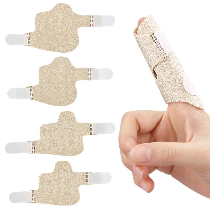 Fingerstöd med skena