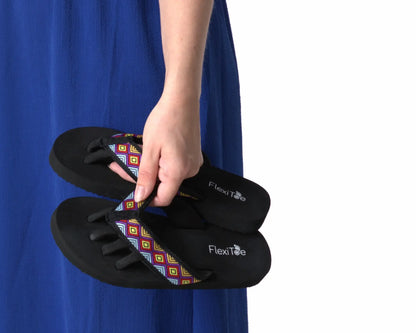 FlexiToe Flow – Retro Squares